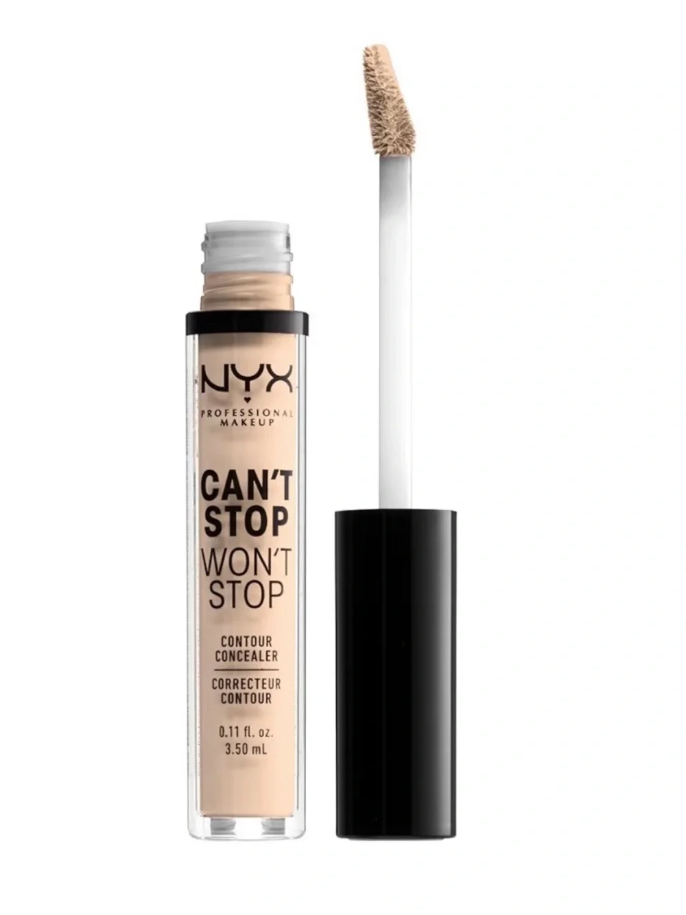 *3/$15, NYX Can't Stop Won't Stop Contour Concealer - Light Ivory